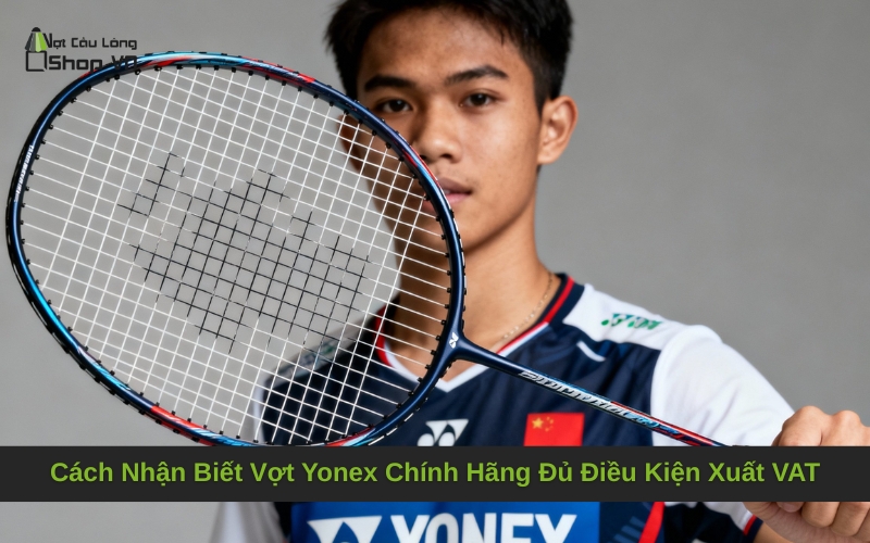 Cách Nhận Biết Vợt Yonex Chính Hãng Đủ Điều Kiện Xuất VAT
