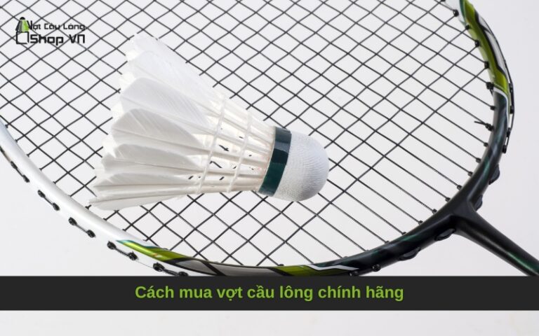 Cách mua vợt cầu lông chính hãng