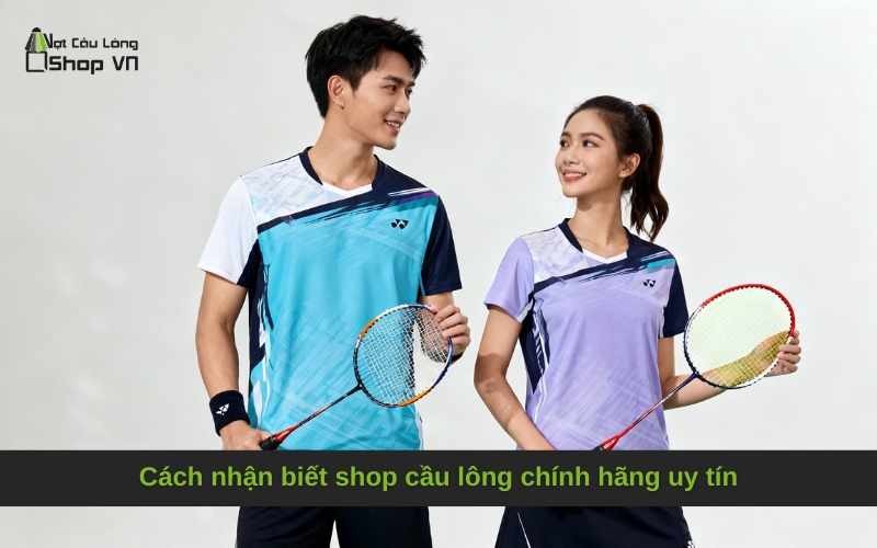 Cách nhận biết shop cầu lông chính hãng uy tín