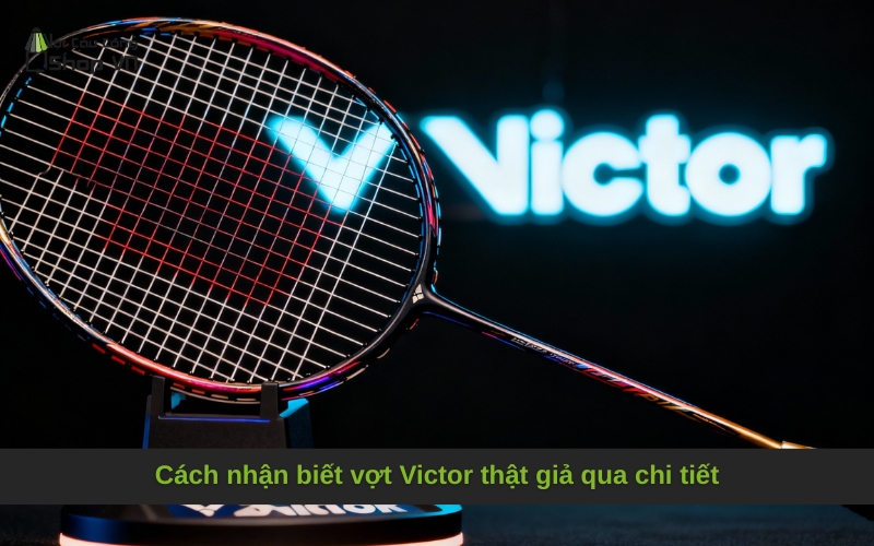 Cách nhận biết vợt Victor thật giả qua chi tiết
