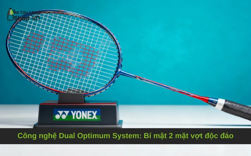 Công nghệ Dual Optimum System: Bí mật 2 mặt vợt độc đáo