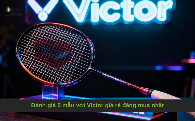 Đánh giá 5 mẫu vợt Victor giá rẻ đáng mua nhất