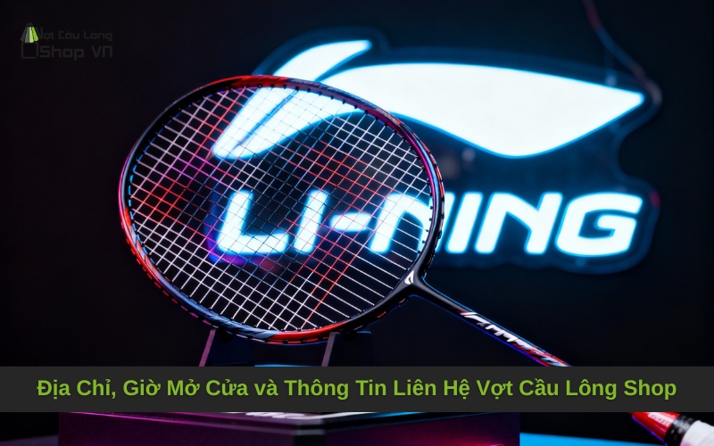 Địa Chỉ, Giờ Mở Cửa và Thông Tin Liên Hệ Vợt Cầu Lông Shop