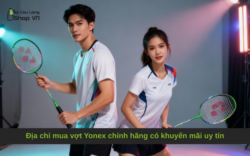 Địa chỉ mua vợt Yonex chính hãng có khuyến mãi uy tín