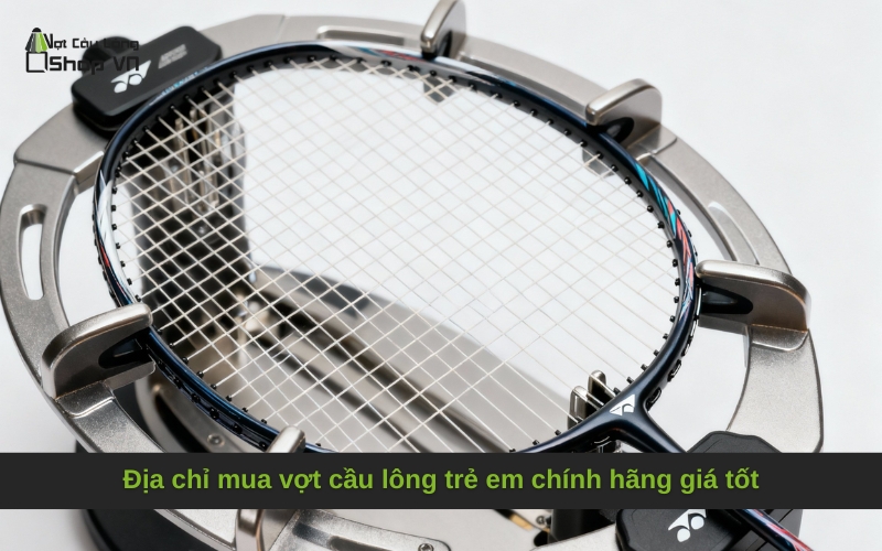 Địa chỉ mua vợt cầu lông trẻ em chính hãng giá tốt