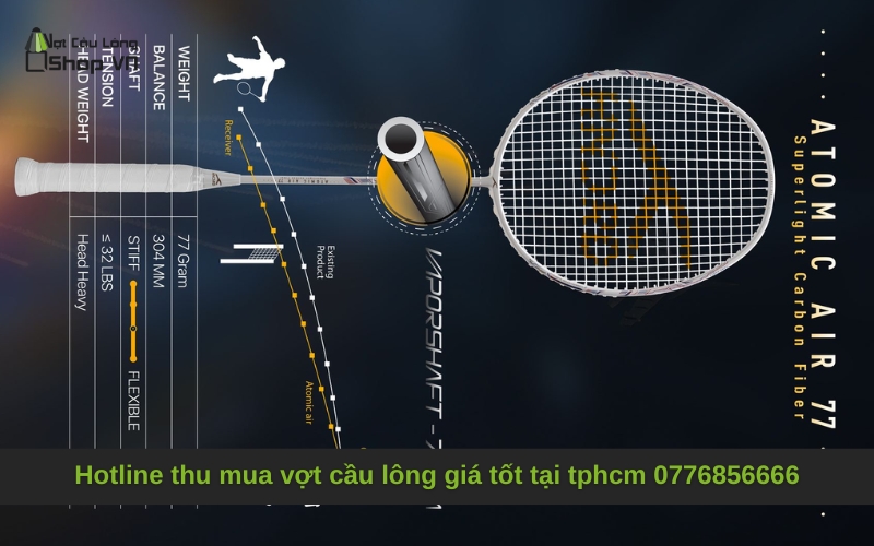 Hotline thu mua vợt cầu lông giá tốt tại tphcm 0776856666