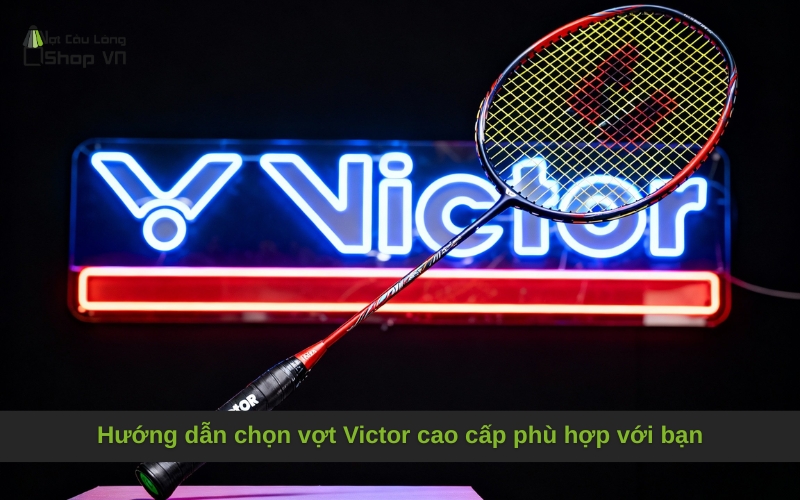 Hướng dẫn chọn vợt Victor cao cấp phù hợp với bạn