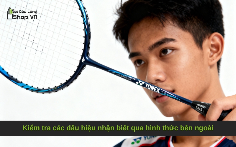 Kiểm tra các dấu hiệu nhận biết qua hình thức bên ngoài