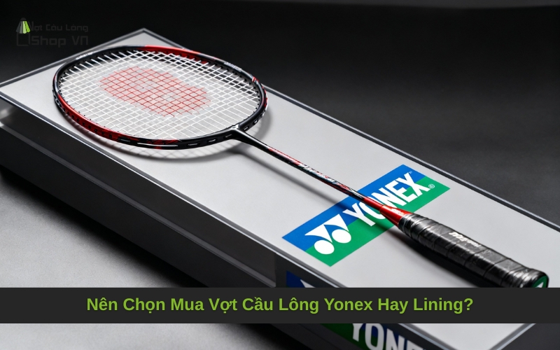 Nên Chọn Mua Vợt Cầu Lông Yonex Hay Lining
