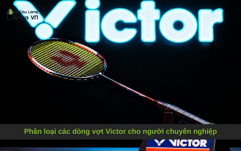 Phân loại các dòng vợt Victor cho người chuyên nghiệp