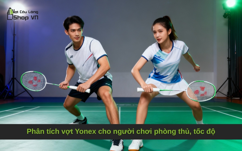 Phân tích vợt Yonex cho người chơi phòng thủ, tốc độ