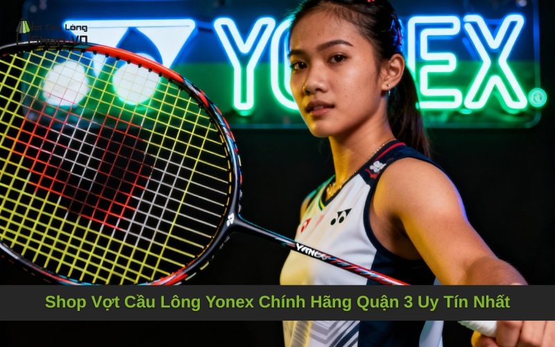 Shop Vợt Cầu Lông Yonex Chính Hãng Quận 3 Uy Tín Nhất