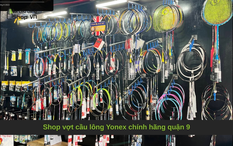 Shop vợt cầu lông Yonex chính hãng quận 9