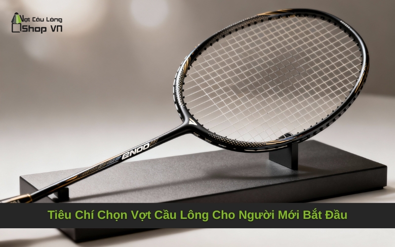 Tiêu Chí Chọn Vợt Cầu Lông Cho Người Mới Bắt Đầu