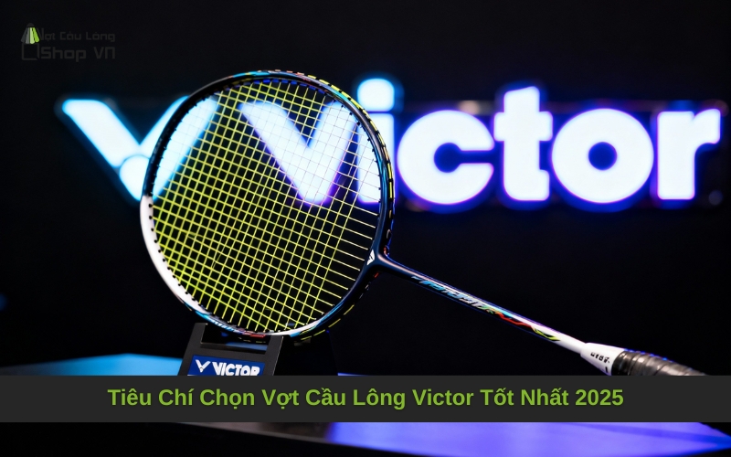 Tiêu Chí Chọn Vợt Cầu Lông Victor Tốt Nhất 2025