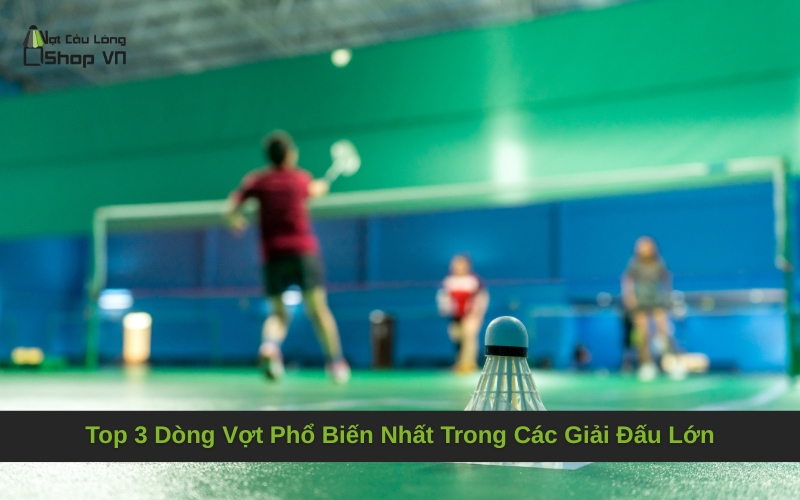 Top 3 Dòng Vợt Phổ Biến Nhất Trong Các Giải Đấu Lớn