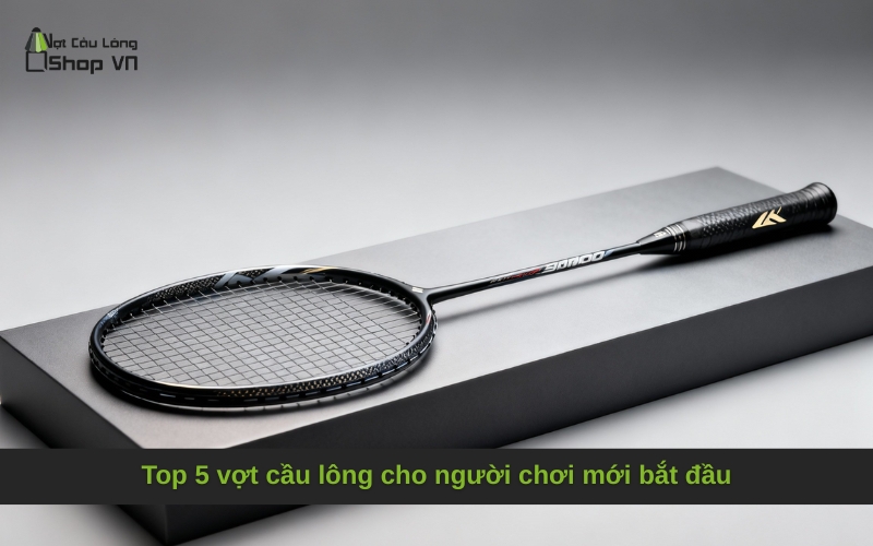 Top 5 vợt cầu lông cho người chơi mới bắt đầu