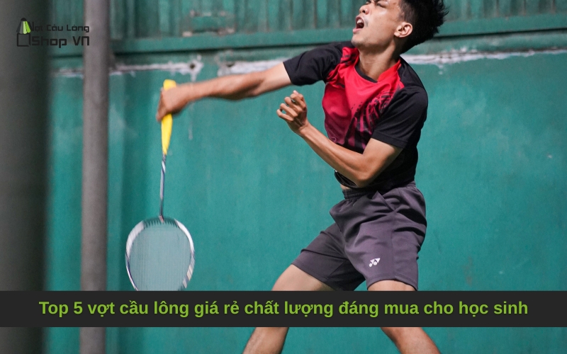 Top 5 vợt cầu lông giá rẻ chất lượng đáng mua cho học sinh