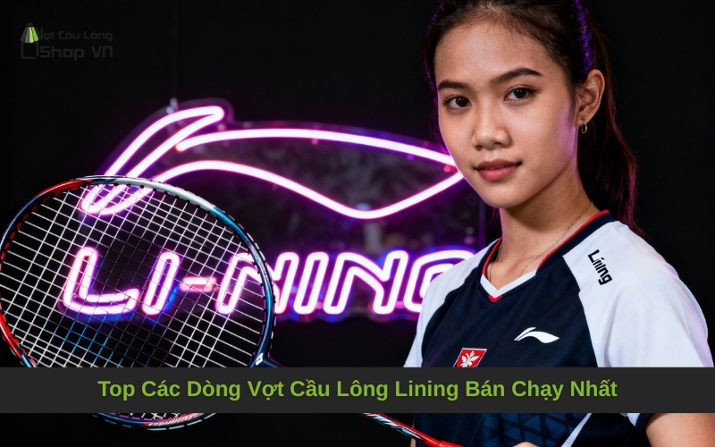 Top Các Dòng Vợt Cầu Lông Lining Bán Chạy Nhất