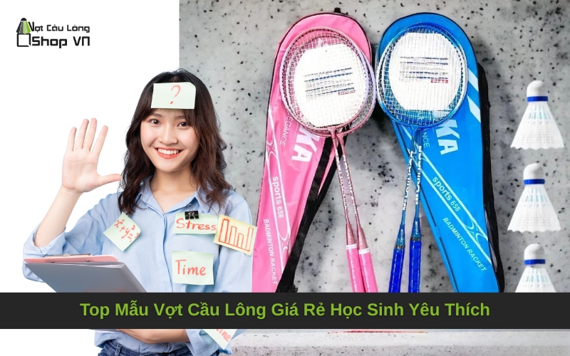 Top Mẫu Vợt Cầu Lông Giá Rẻ Học Sinh Yêu Thích