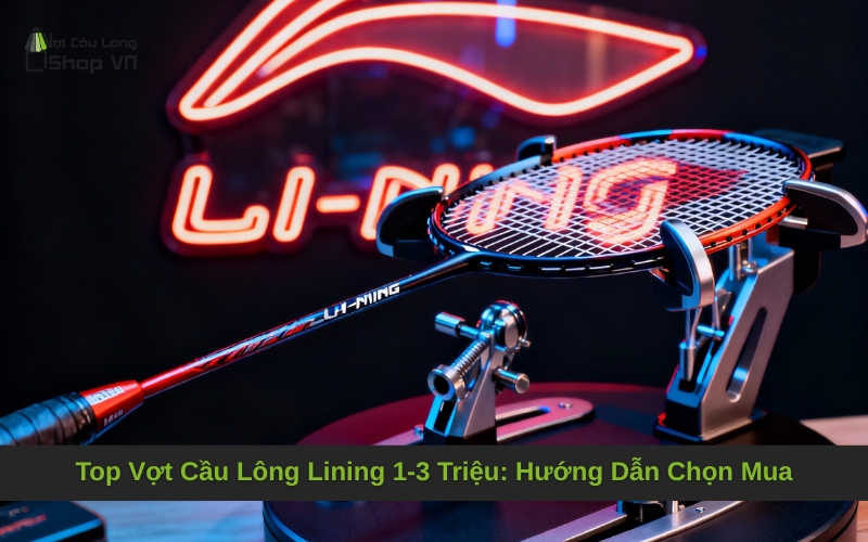 Top Vợt Cầu Lông Lining 1-3 Triệu: Hướng Dẫn Chọn Mua