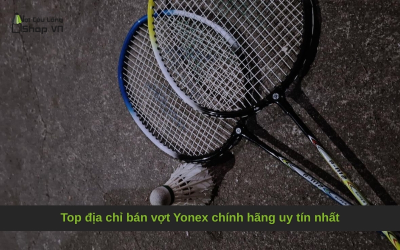 Top địa chỉ bán vợt Yonex chính hãng uy tín nhất