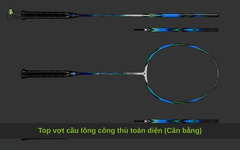 Top vợt cầu lông công thủ toàn diện (Cân bằng)