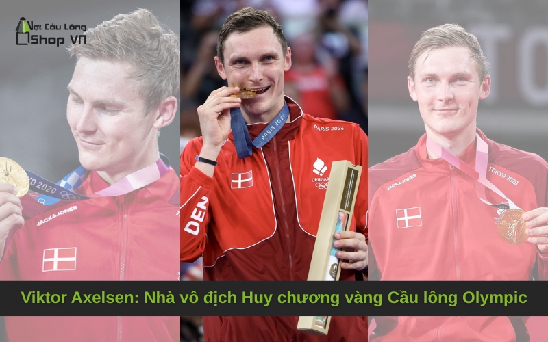 Viktor Axelsen: Nhà vô địch Huy chương vàng Cầu lông Olympic Paris 2024