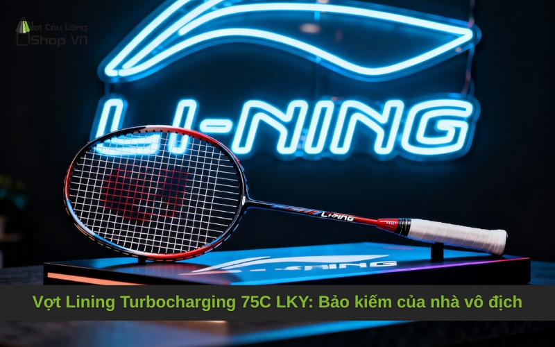 Vợt Lining Turbocharging 75C LKY: Bảo kiếm của nhà vô địch