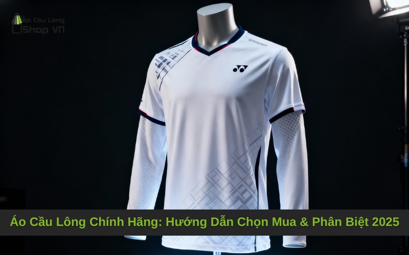 Áo Cầu Lông Chính Hãng: Hướng Dẫn Chọn Mua & Phân Biệt 2025
