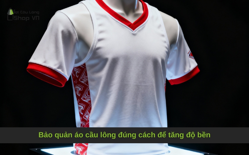 Bảo quản áo cầu lông đúng cách để tăng độ bền