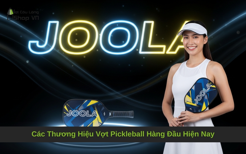 Các Thương Hiệu Vợt Pickleball Hàng Đầu Hiện Nay