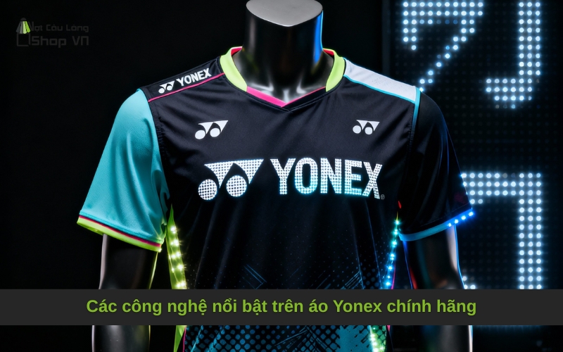 Các công nghệ nổi bật trên áo Yonex chính hãng
