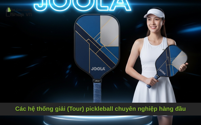Các hệ thống giải (Tour) pickleball chuyên nghiệp hàng đầu
