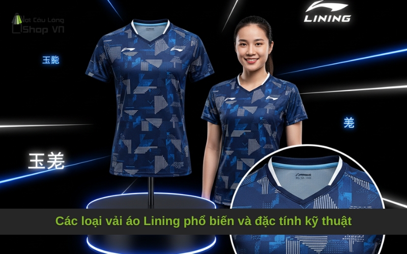 Các loại vải áo Lining phổ biến và đặc tính kỹ thuật
