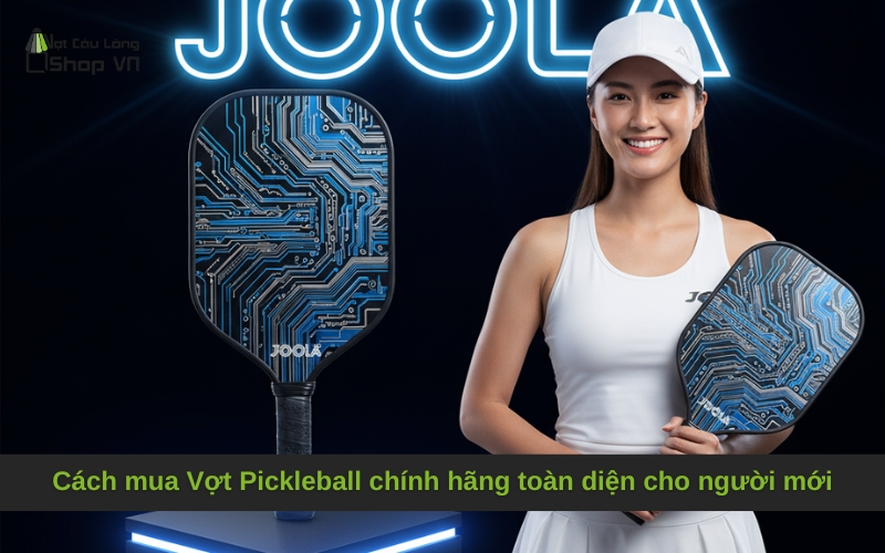 Cách mua Vợt Pickleball chính hãng toàn diện cho người mới