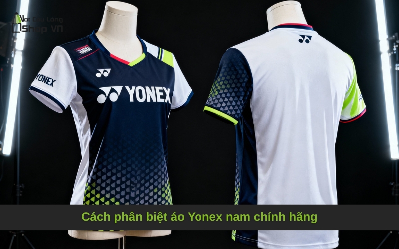 Cách phân biệt áo Yonex nam chính hãng