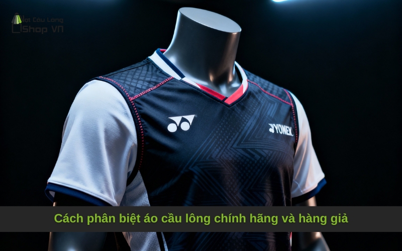 Cách phân biệt áo cầu lông chính hãng và hàng giả