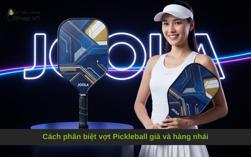 Cách phân biệt vợt Pickleball giả và hàng nhái