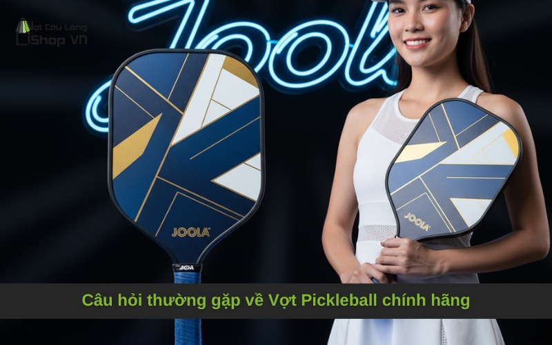 Câu hỏi thường gặp về Vợt Pickleball chính hãng