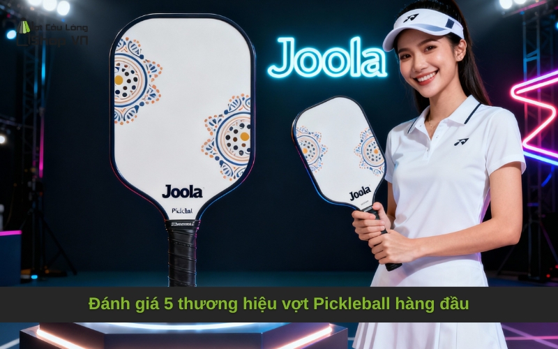 Đánh giá 5 thương hiệu vợt Pickleball hàng đầu