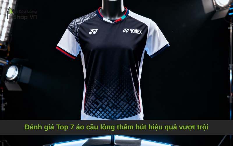 Đánh giá Top 7 áo cầu lông thấm hút hiệu quả vượt trội