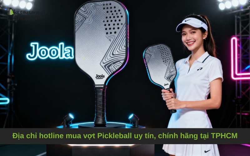 Địa chỉ hotline mua vợt Pickleball uy tín, chính hãng tại TPHCM