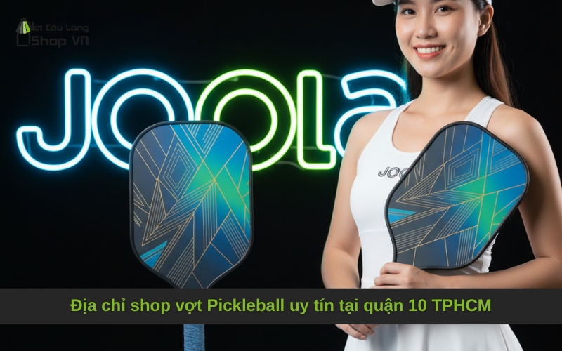 Địa chỉ shop vợt Pickleball uy tín tại quận 10 TPHCM