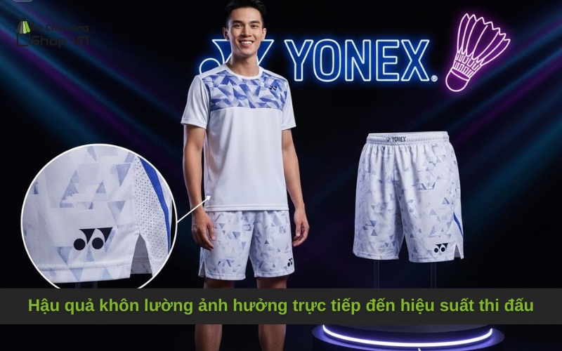 Hậu quả khôn lường ảnh hưởng trực tiếp đến hiệu suất thi đấu