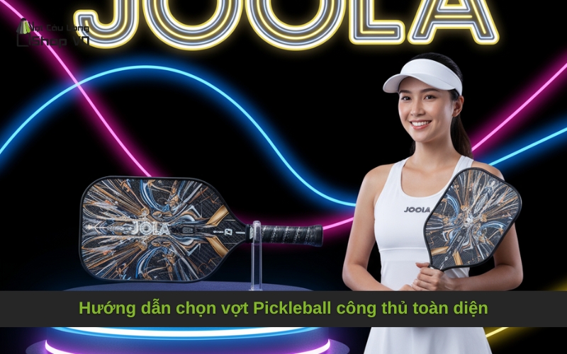 Hướng dẫn chọn vợt Pickleball công thủ toàn diện