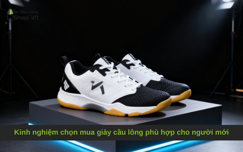 Kinh nghiệm chọn mua giày cầu lông phù hợp cho người mới