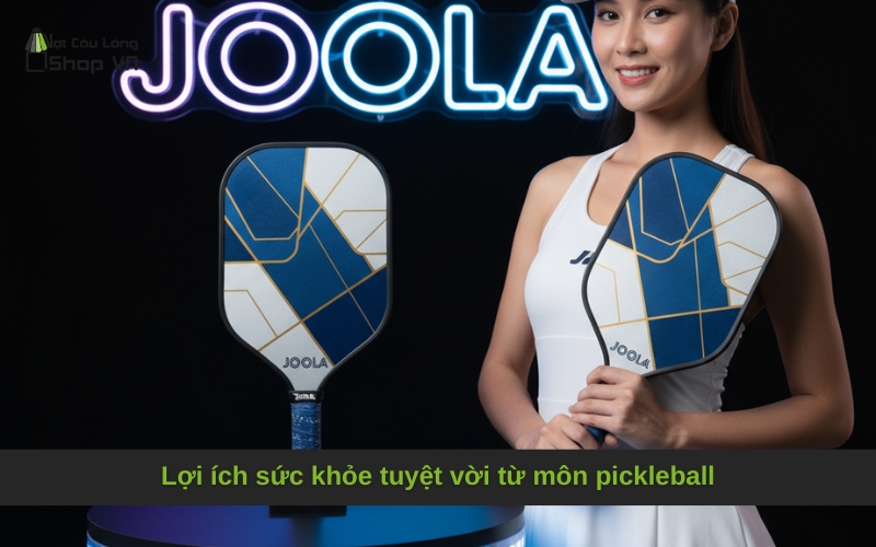 Lợi ích sức khỏe tuyệt vời từ môn pickleball