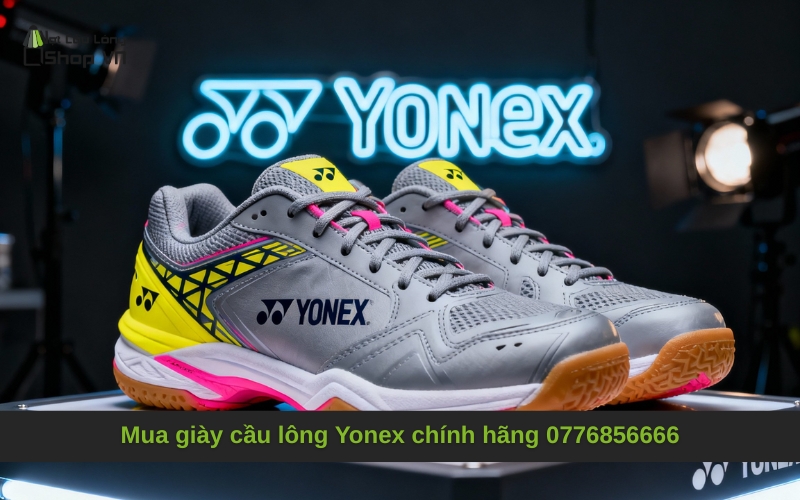 Mua giày cầu lông Yonex chính hãng 0776856666