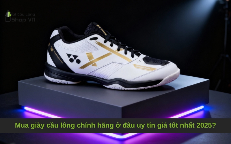 Mua giày cầu lông chính hãng ở đâu uy tín giá tốt nhất 2025?